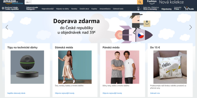 Jak nakoupit na Amazonu?