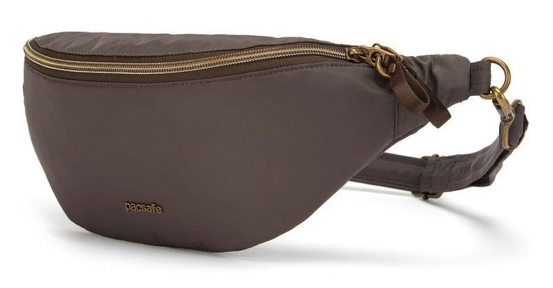 ledvinka pacsafe stylesafe slingpack Mocha